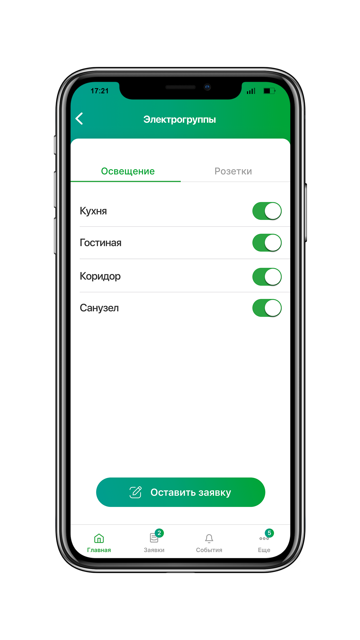 Поквартирная автоматизация. Электроснабжение